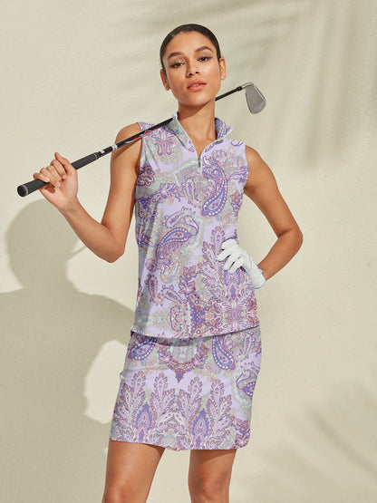 Pretty Feminine Golf Shirt Quarterzip UPF50+