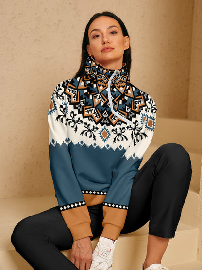 Sweat-shirt de golf Baroque audacieux