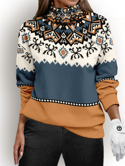 Sweat-shirt de golf Baroque audacieux