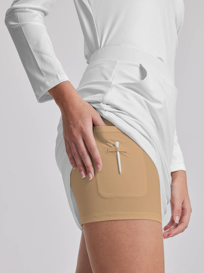 Jupes-shorts Basic-19 pouces UPF50+ Noir