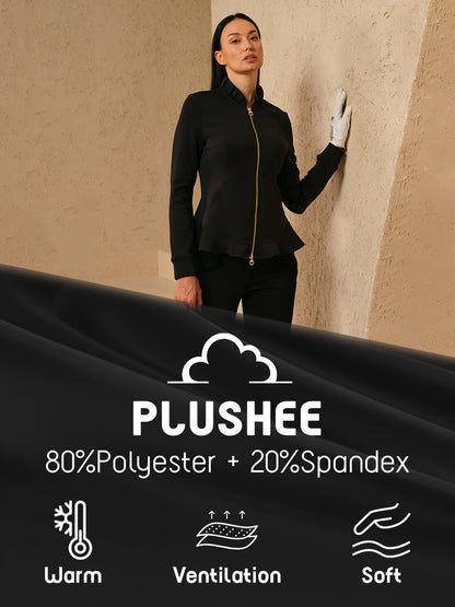 More Than Basic Chaqueta de Golf con Volantes