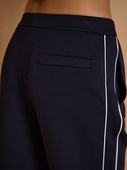 UltraSoft Wool Stretch Trimmed Pants