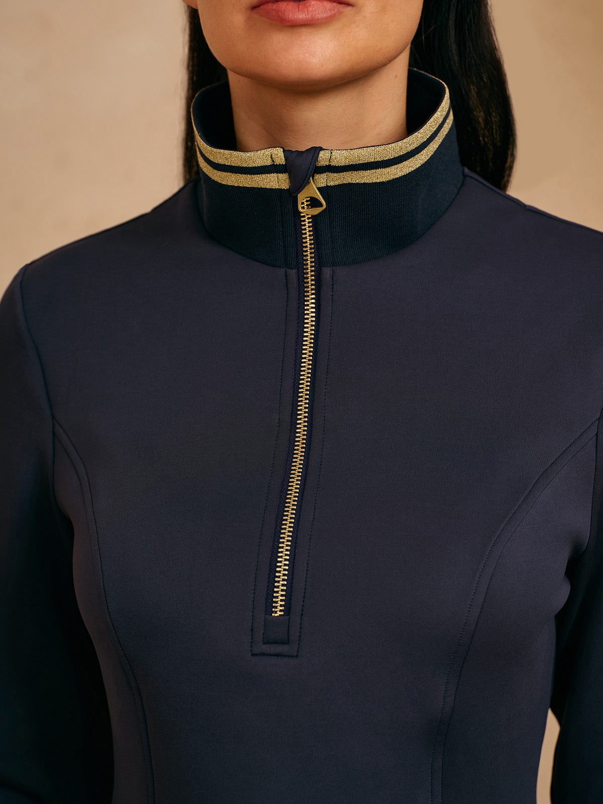 Navycore Sudadera ajustada de manga larga con elasticidad