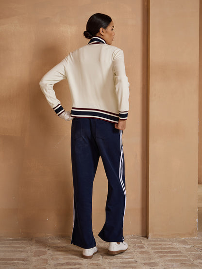 UltraSoft Velour Long Sleeve Full Zip Jacket