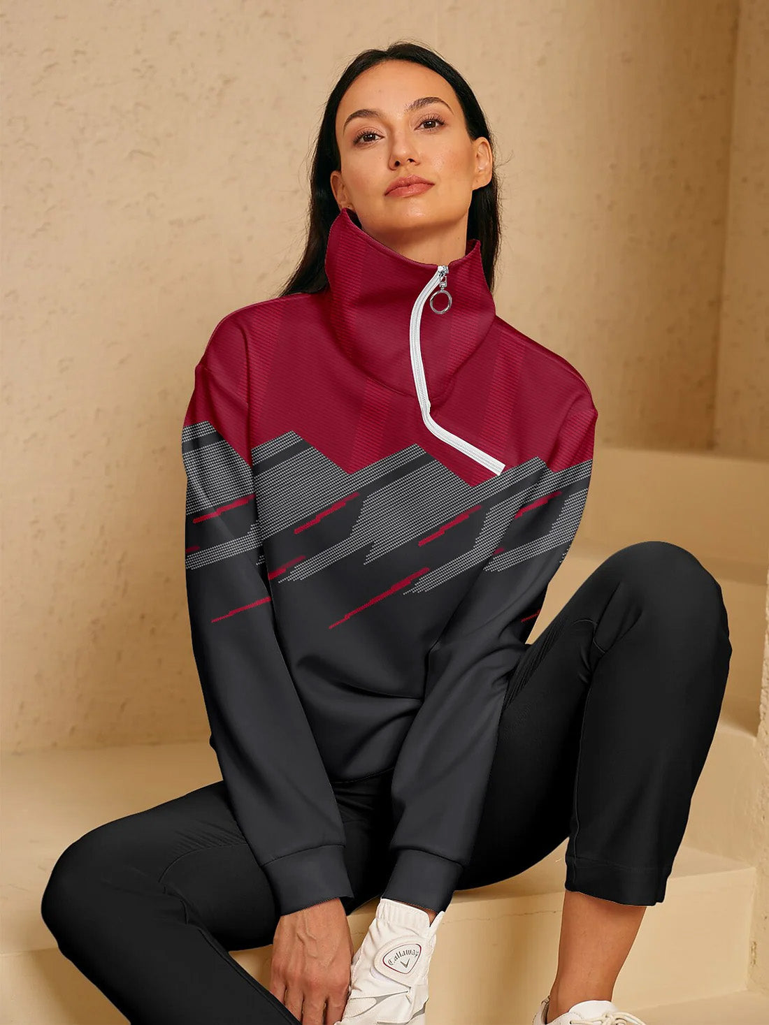 Air Brush Golf Sweatshirt