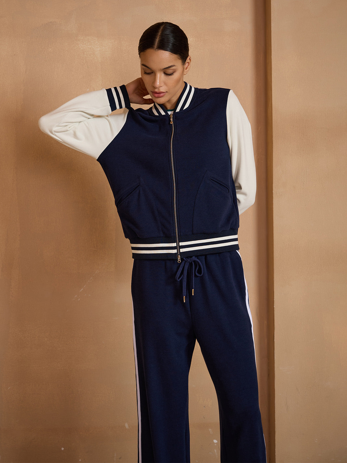 UltraSoft Velour Long Sleeve Full Zip Jacket