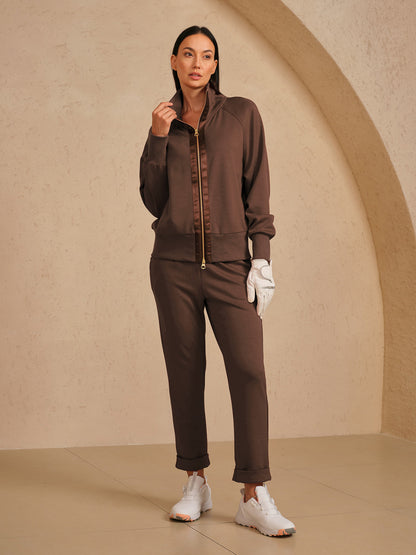 ウルトラソフト長袖トリムジャケット