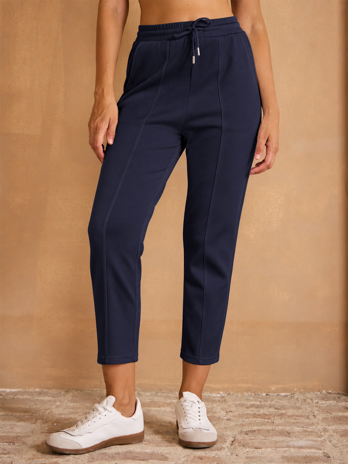 Pantaloni alla caviglia UltraSoft con coulisse elasticizzata
