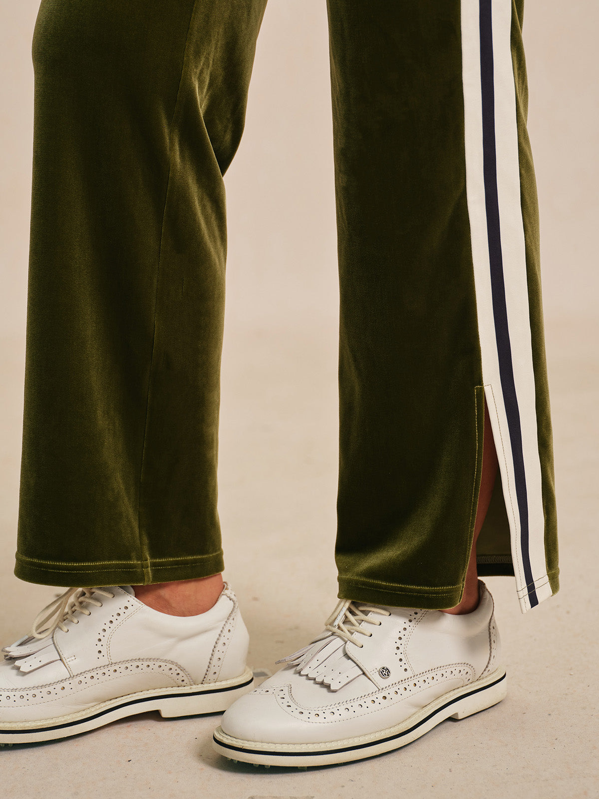 UltraSoft Velvet 40 Inch Stretch Drawstring Wide Leg Pants