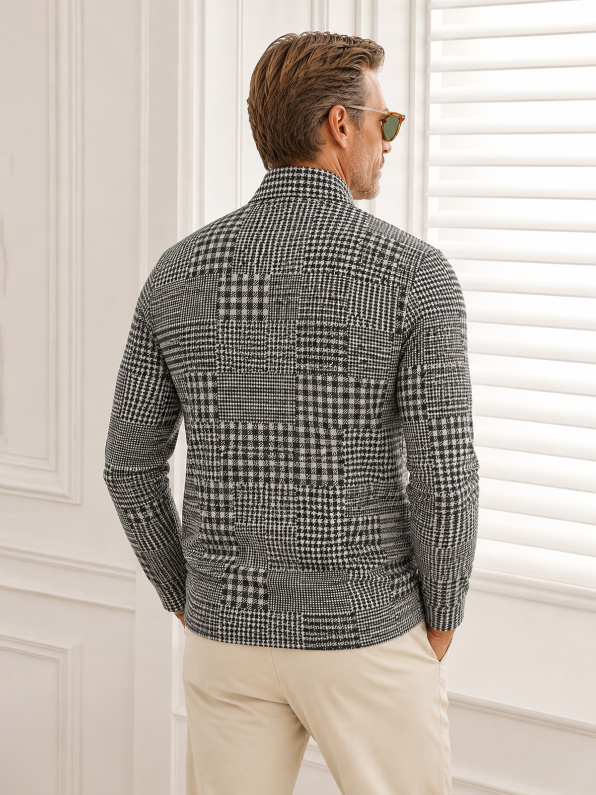 Not So Classic Men's Golf Shirt Quarterzip UPF50+