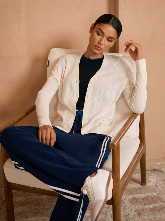 More Than Basic Long Sleeve Signature Textured Cardigan