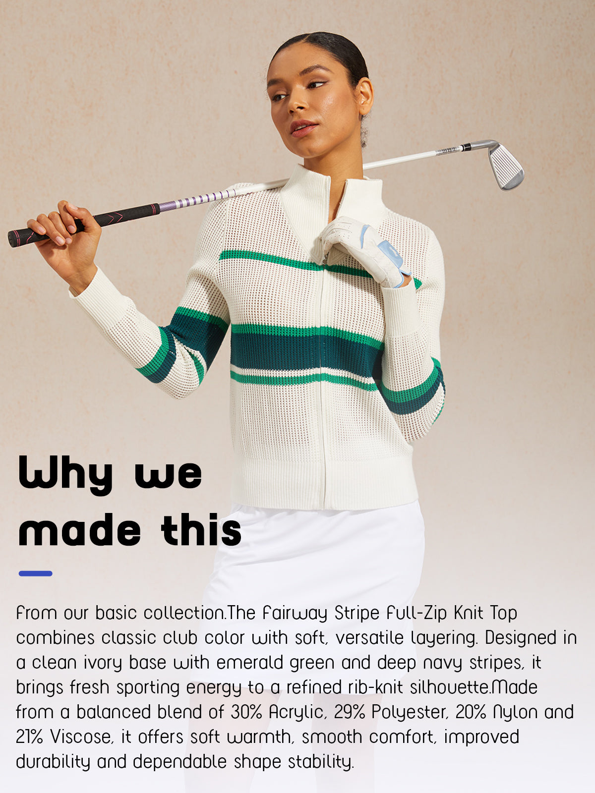 More Than Basic Long Sleeve Color Block Knit Jacket
