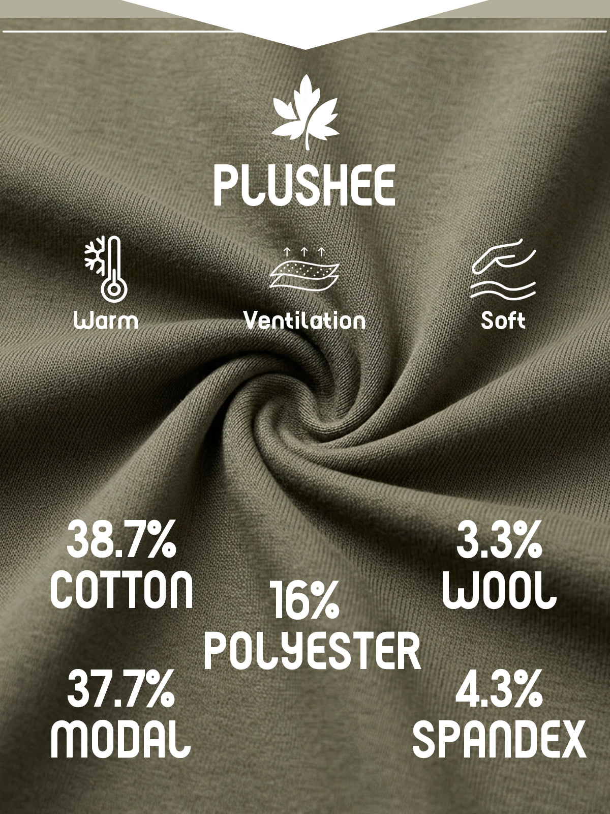 Felpa UltraSoft Wool a maniche lunghe con colletto e bottoni