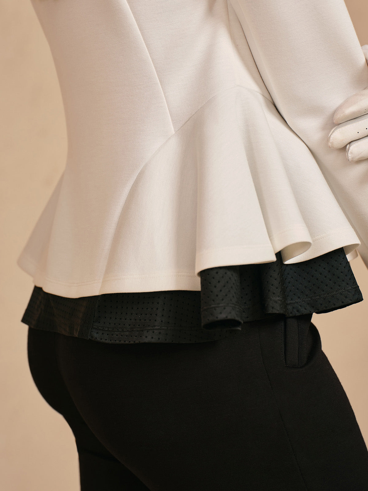 More Than Basic Chaqueta de Golf con Volantes