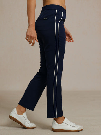 Eagle 28 Inch Performance Stretch Trimmed Ankle Pants