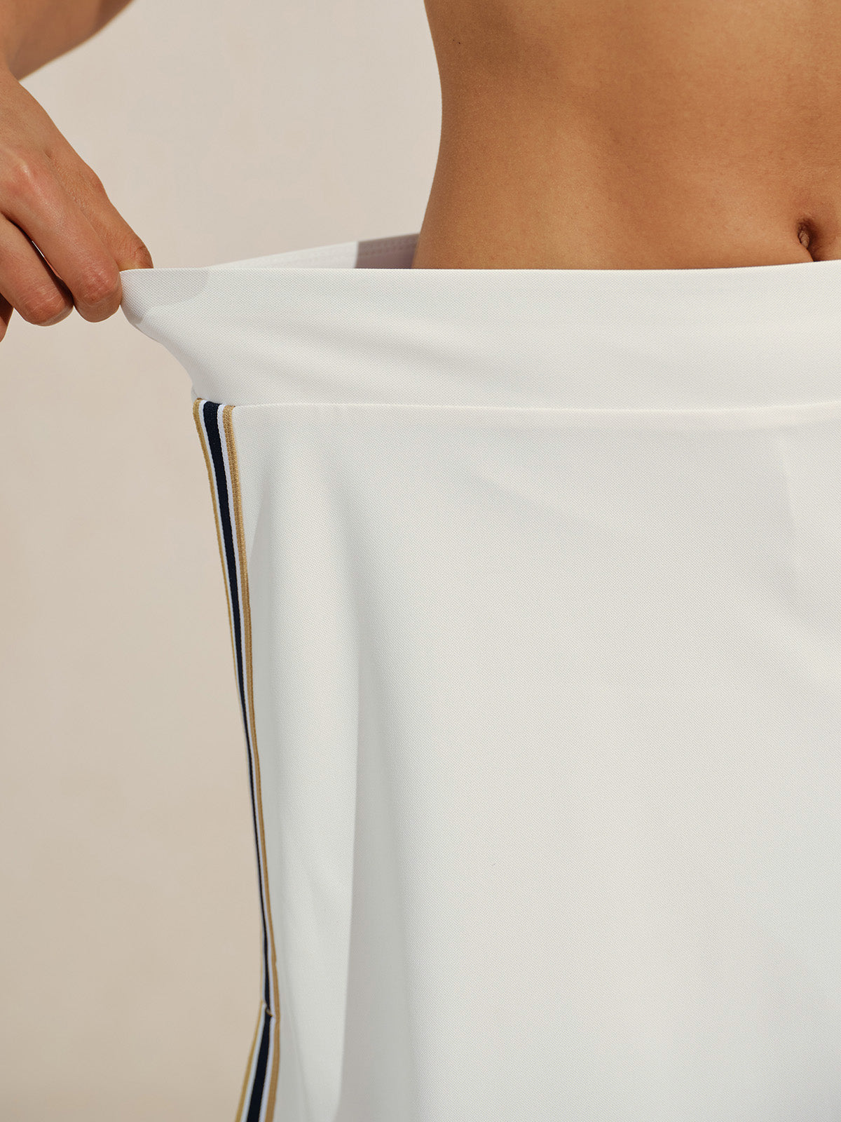 Crisp Couture 16 Inch Trimmed Pique Skort