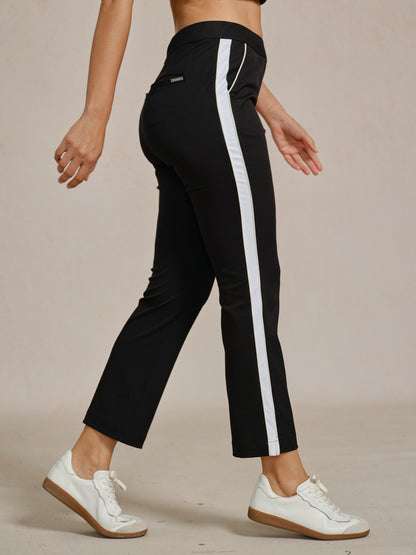 Eagle 28 Inch Performance Stretch Trimmed Ankle Pants