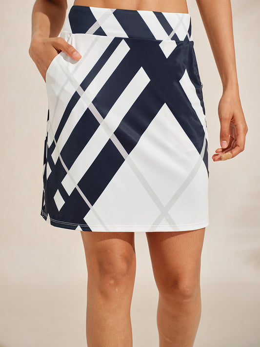 Not So Classic Silky 19 Inch High Waist Skort UPF50+