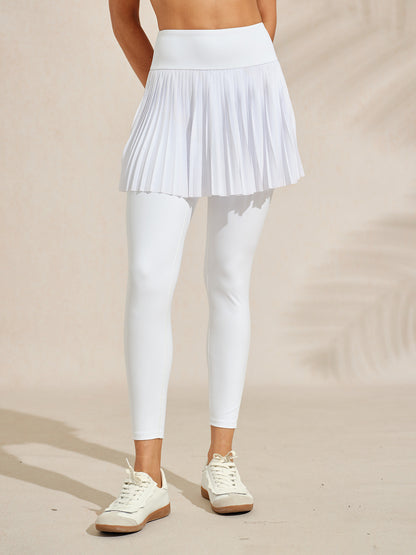 Mehr als Basic: Plissierte Mesh-Skeggings