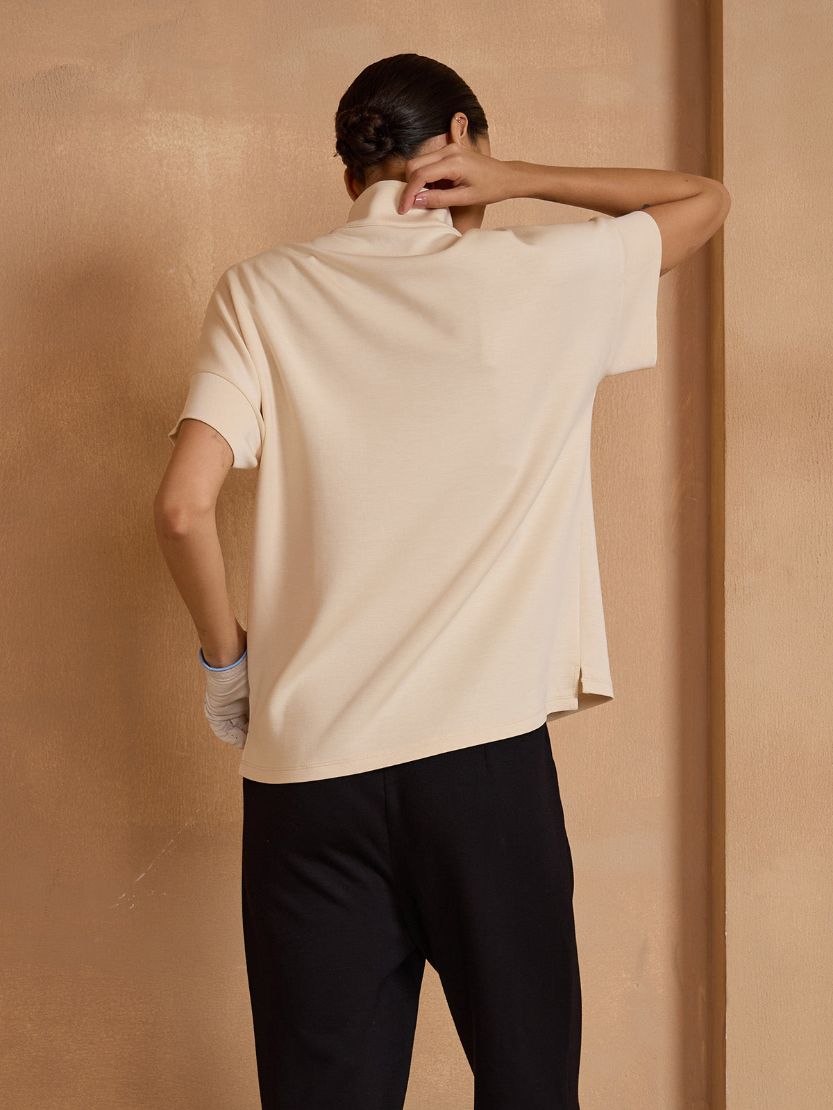 UltraSoft Short Sleeve Half Zip Golf Shirt