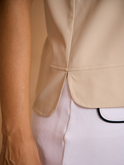 Crisp Couture Kurzarm Polooberteil UPF50+