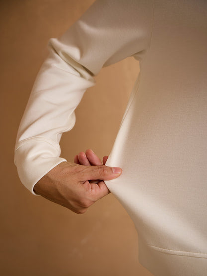 UltraSoft Long Sleeve Floral Embroidered Sweatshirt