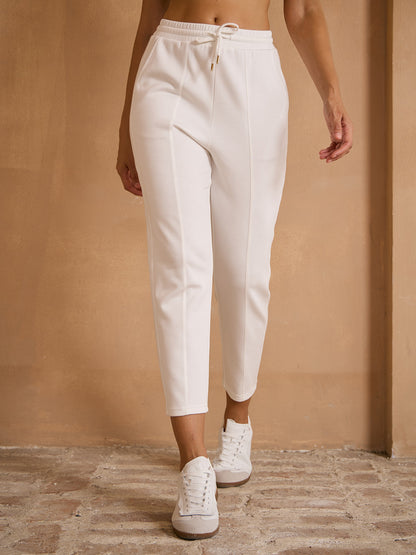 UltraSoft Stretch Drawstring Ankle Pants