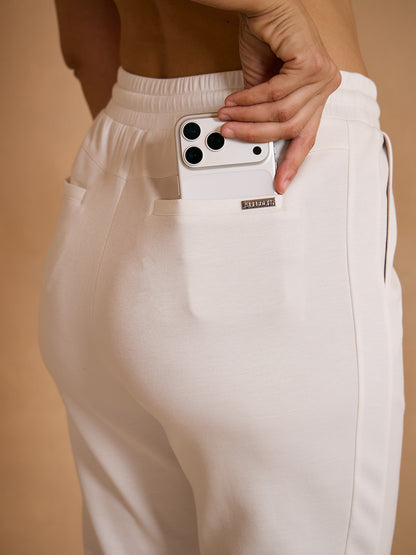 UltraSoft Stretch Drawstring Ankle Pants