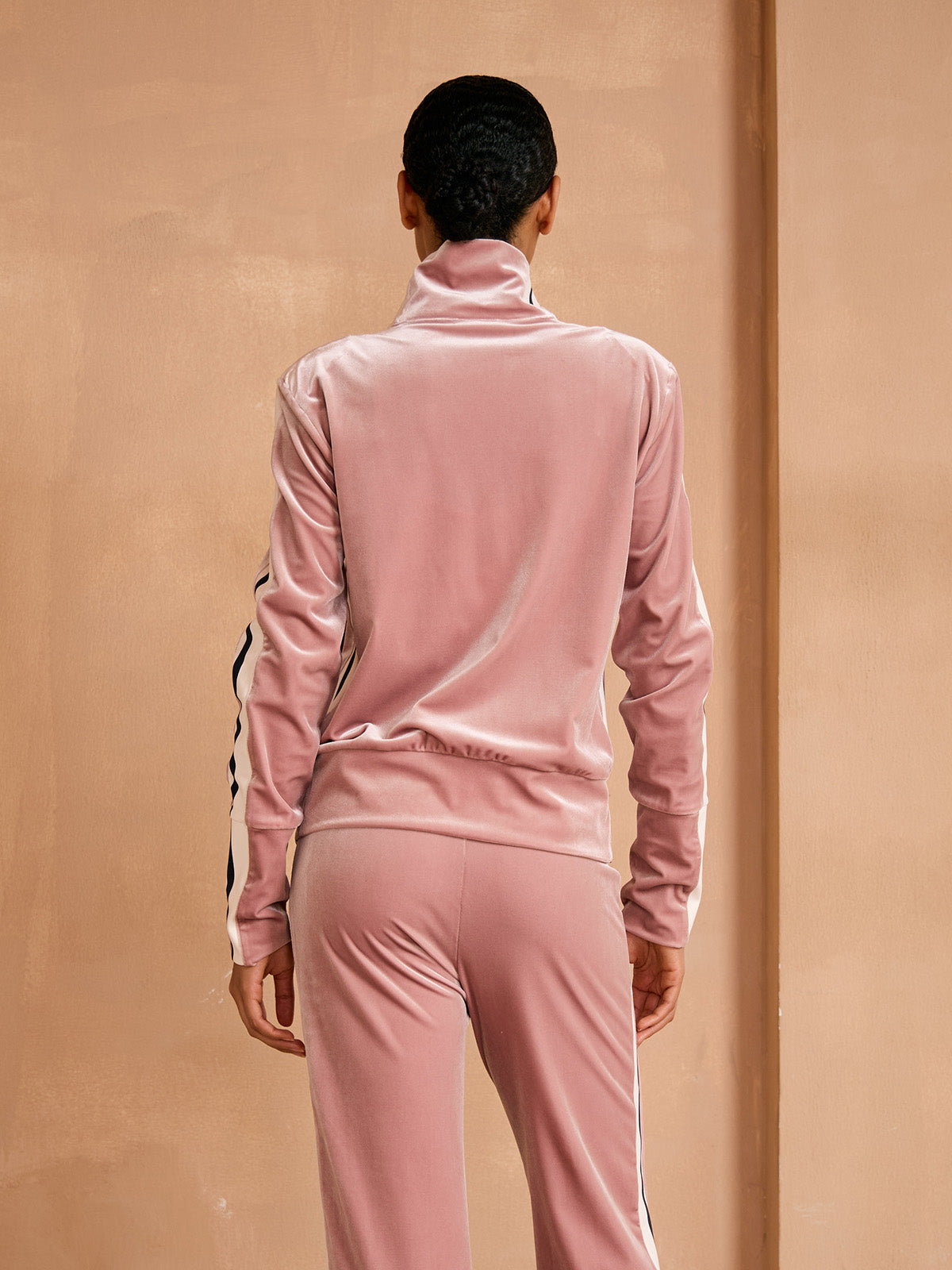 UltraSoft Velvet Long Sleeve Full Zip Jacket