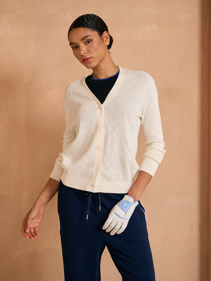More Than Basic Long Sleeve Signature Textured Cardigan