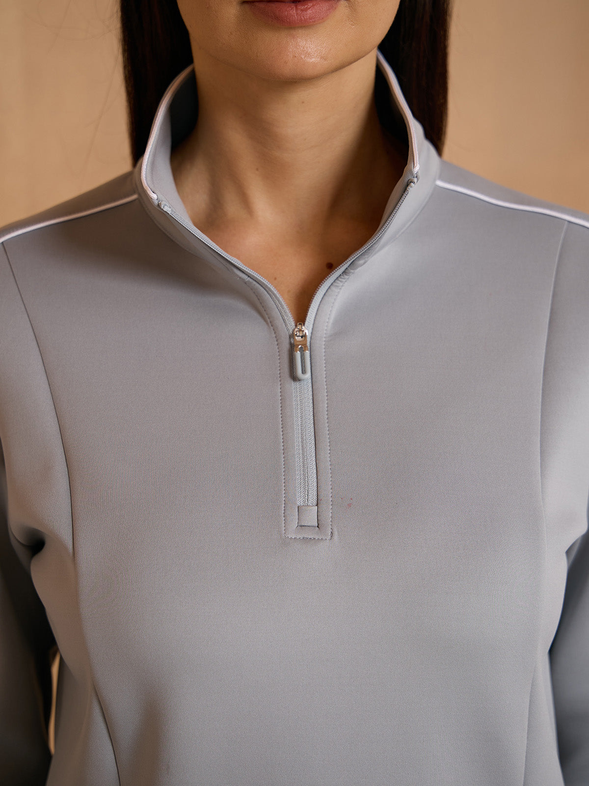 More Than Basic Long Sleeve Trimmed Sweatshirt