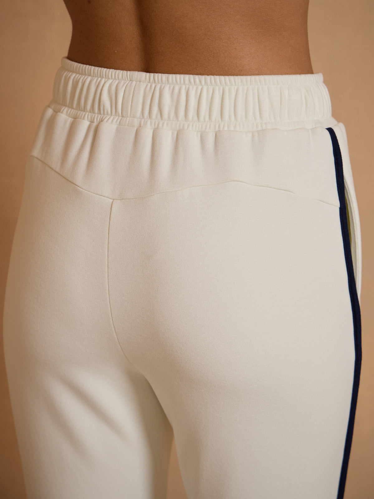 UltraSoft Velour Stretch Drawstring Trimmed Ankle Pants
