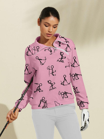 Damen Sweatshirt Pullover golfbekleidung Hyper-prep