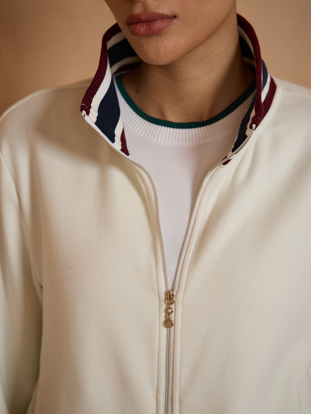 UltraSoft Velour Long Sleeve Full Zip Jacket