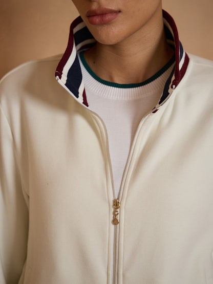 UltraSoft Velour Long Sleeve Full Zip Jacket