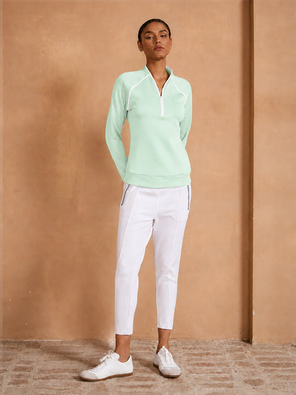 Sweat-shirt à manches longues et finitions soignées More Than Basic