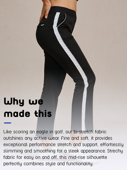 Eagle 28 Inch Performance Stretch Trimmed Ankle Pants
