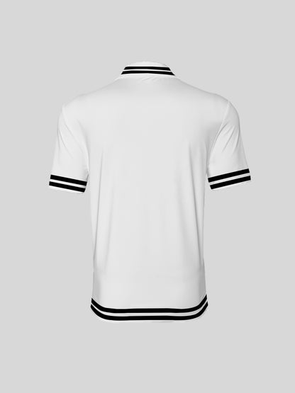 Playful Nautical Men's Polo Top UPF50+