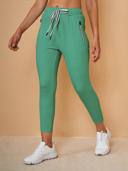 Golfmode Damen Capri-Jogginghose mit Kordelzug