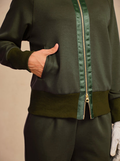 ウルトラソフト長袖トリムジャケット