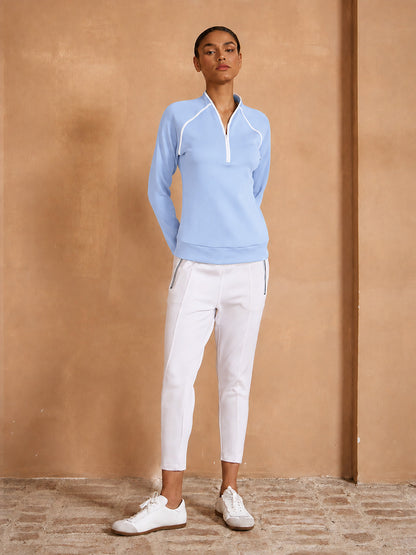 Sweat-shirt à manches longues et finitions soignées More Than Basic