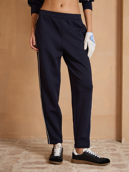 UltraSoft Wool Stretch Trimmed Pants