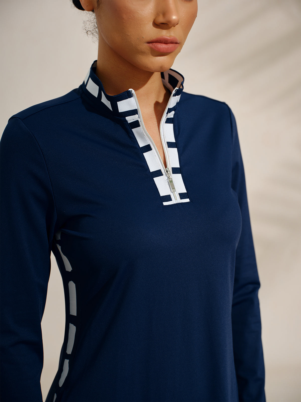 Navycore Color Block Mesh 36,5 Inch Jurk UPF50+