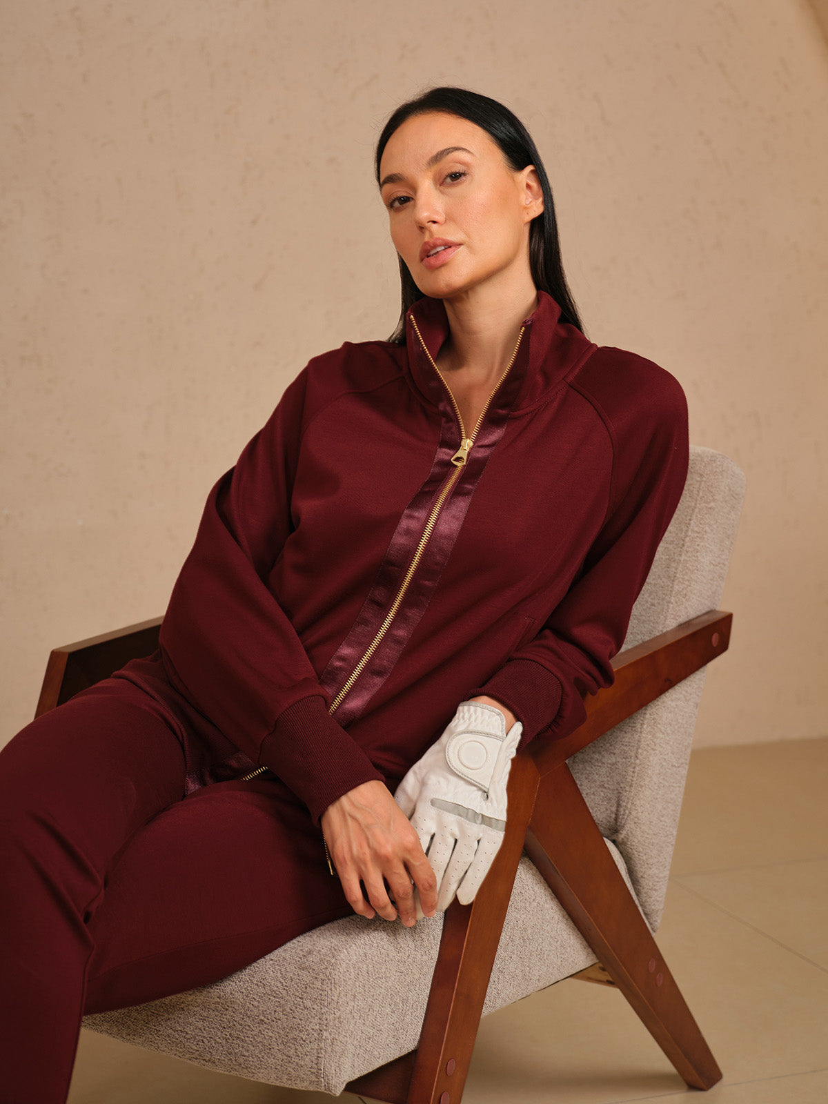 ウルトラソフト長袖トリムジャケット