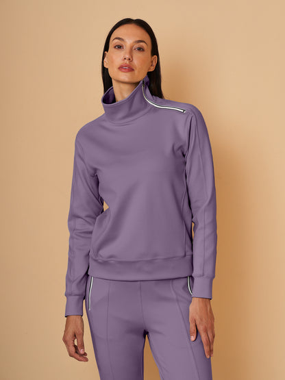 Chic Irregular Collar Sudadera Ropa Golf Mujer
