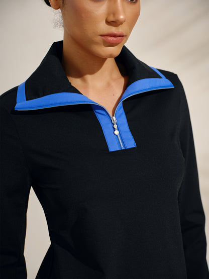 Navycore Color Block Golfpolo met Reverskraag UPF50+