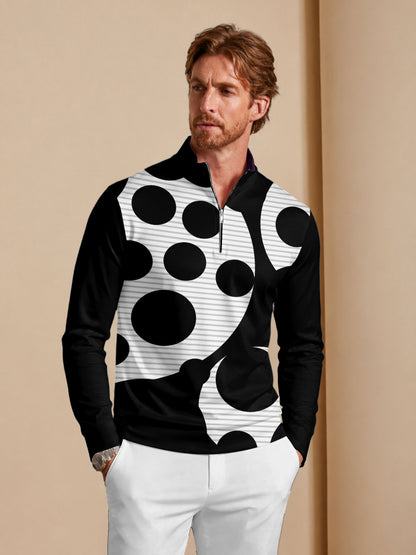 Not So Classic Men's Golf Shirt Quarterzip UPF50+