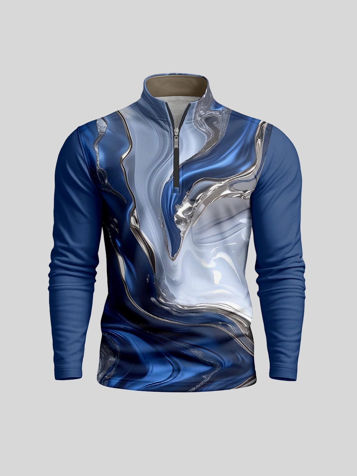 Inked Skins Men's Golf Shirt Quarterzip UPF50+