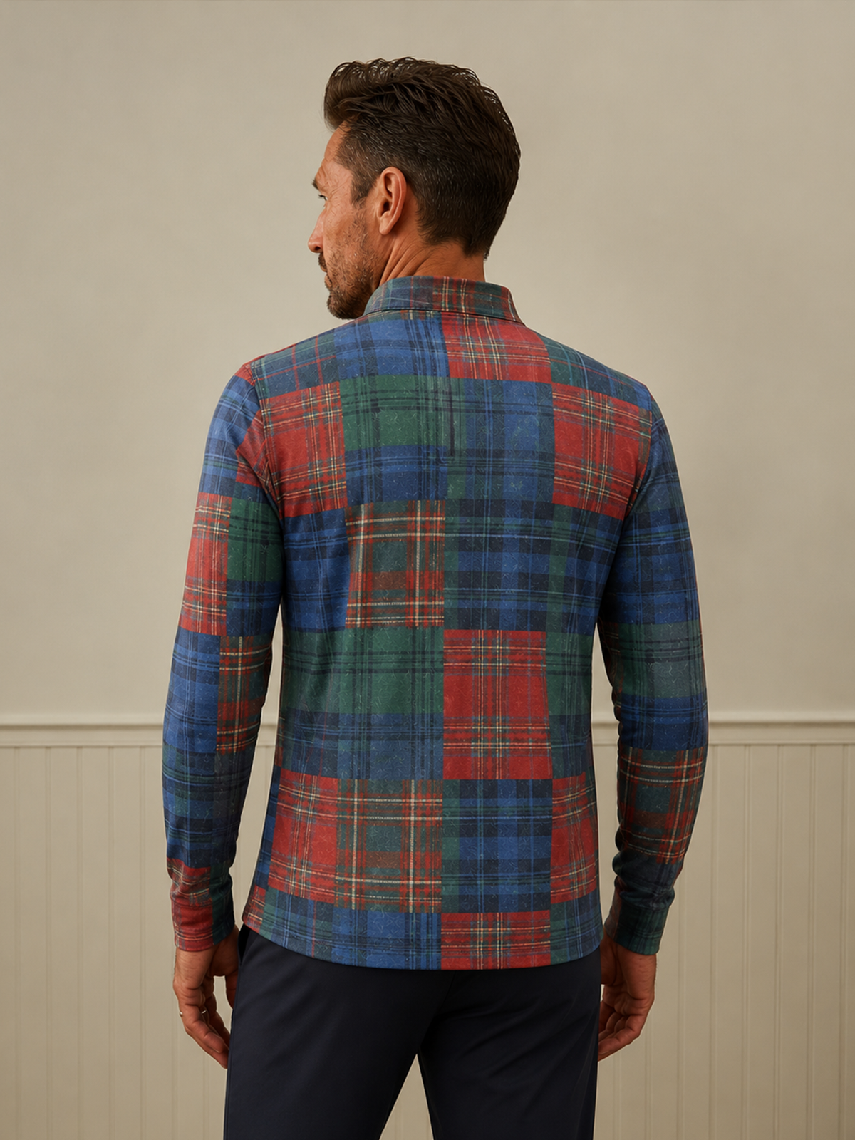 Not So Classic Men's Golf Shirt Quarterzip UPF50+