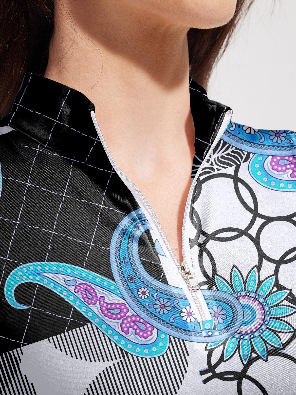 Ładny damski pulower UPF50+